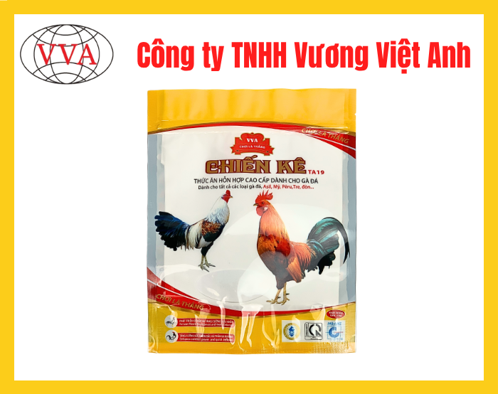 Chiến Kê - Thức ăn hỗn hợp cao cấp dành cho gà đá - màu cam 1kg