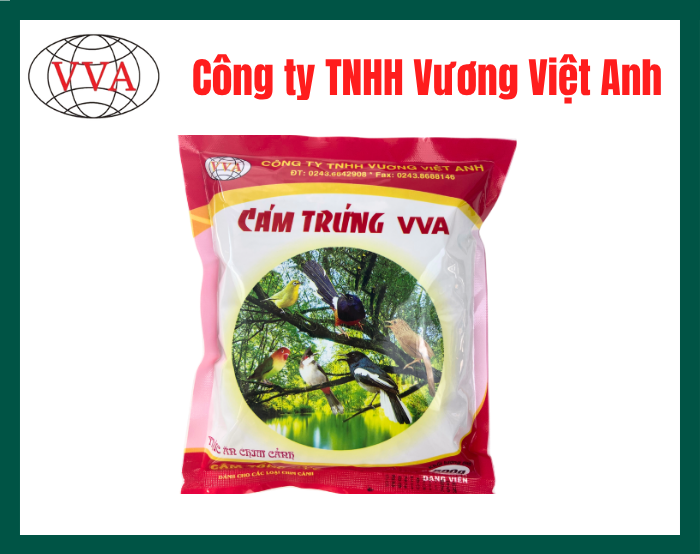 Cám trứng tổng hợp đỏ Vương Việt Anh - dạng gói