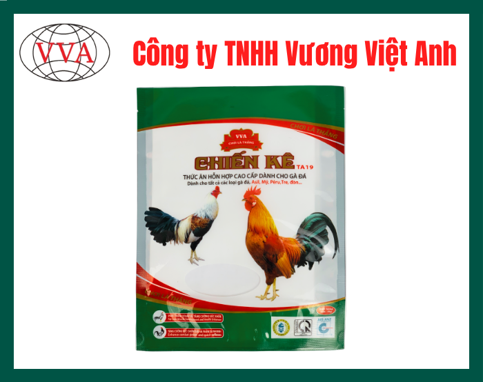 Chiến Kê - Thức ăn hỗn hợp cao cấp dành cho gà đá - màu xanh 1kg