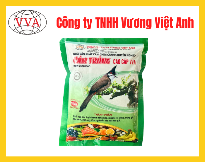 Cám trứng cao cấp VVA - Chim chào mào